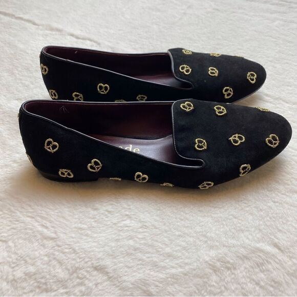 kate spade Shoes - Kate Spade Lounge Mini Pretzel Loafers Size 11B